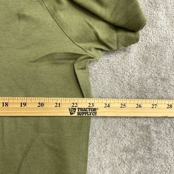 NWOT Banana Republic Men's XL Luxe Touch Performance Tee 100% Cotton Green - Picture 5 of 8
